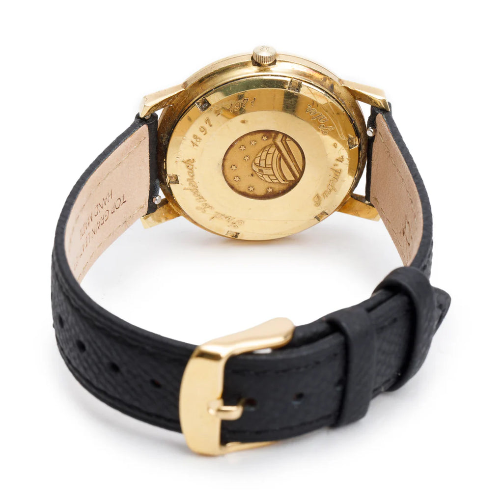 Vintage 18k Yellow Gold Constellation 35 MM Automatic Watch