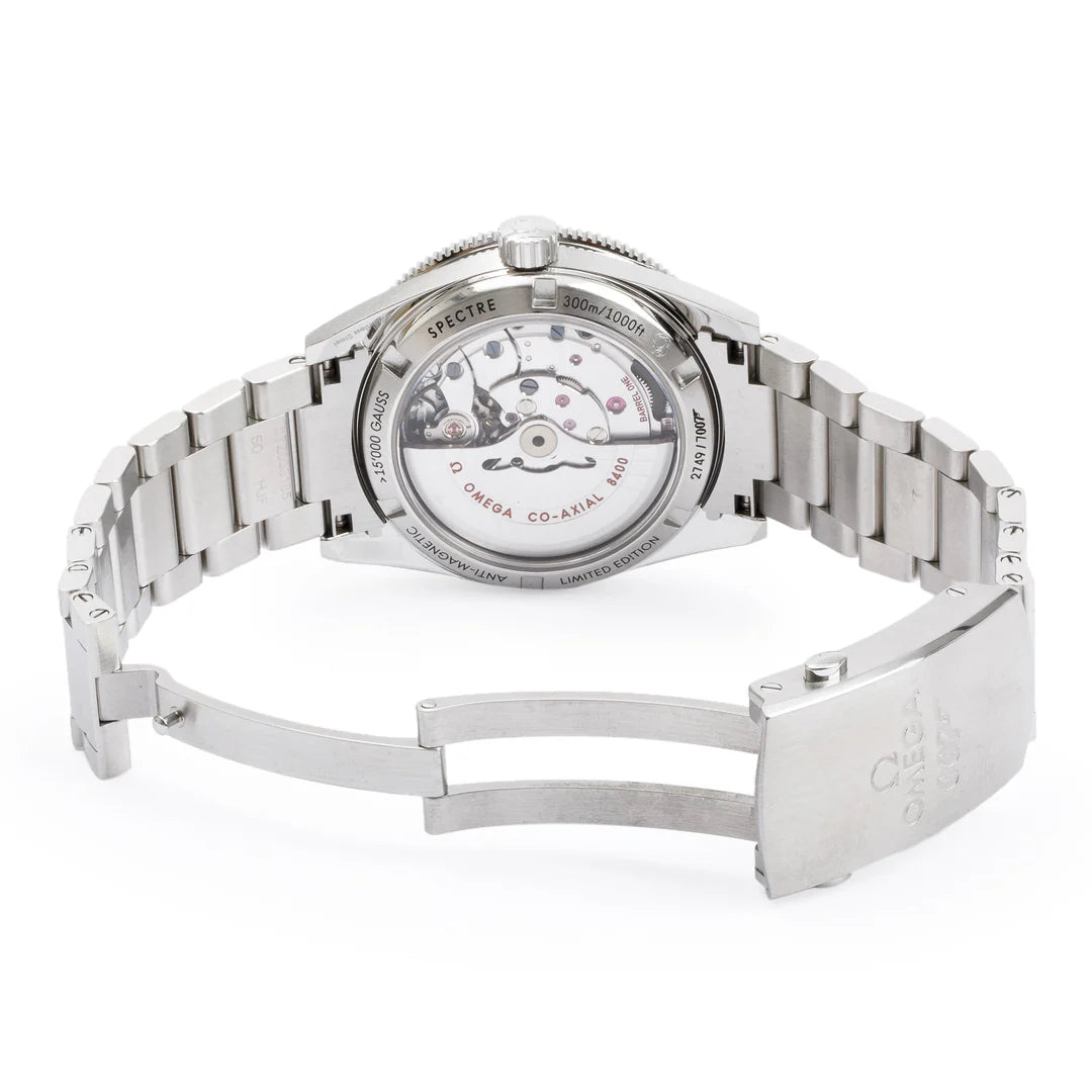 Limited Editon James Bond Spectre Stainless Steel Seamaster 300 Master Co-Axial Chronometer 41 MM Watch