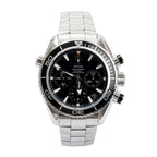 Stainless Steel Seamaster Planet Ocean 600M Chronograph 37.5 MM Automatic Watch w/ Box &amp; Papers