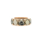 18k Gold Prasiolite Narciso Band