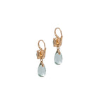 18k Gold Prasiolite Narciso Drop Earrings