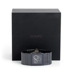Black Ceramic Ceramica 35 MM Chronograph Quartz Watch w/ Box