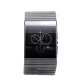 Black Ceramic Ceramica 35 MM Chronograph Quartz Watch w/ Box