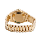 18k Yellow Gold Diamond Bezel Datejust 31 MM Watch Malachite Diamond Dial 278288RBR w/ Box &amp; Papers