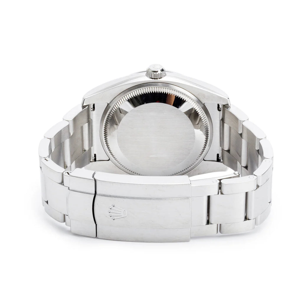 Stainless Steel Oyster Perpetual 34 MM Automatic Watch Black Dial 114200 w/ Box Coeur Cult Core