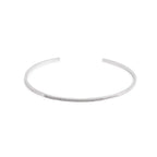 18k White Gold Diamond Cuff Bracelet w/ Box