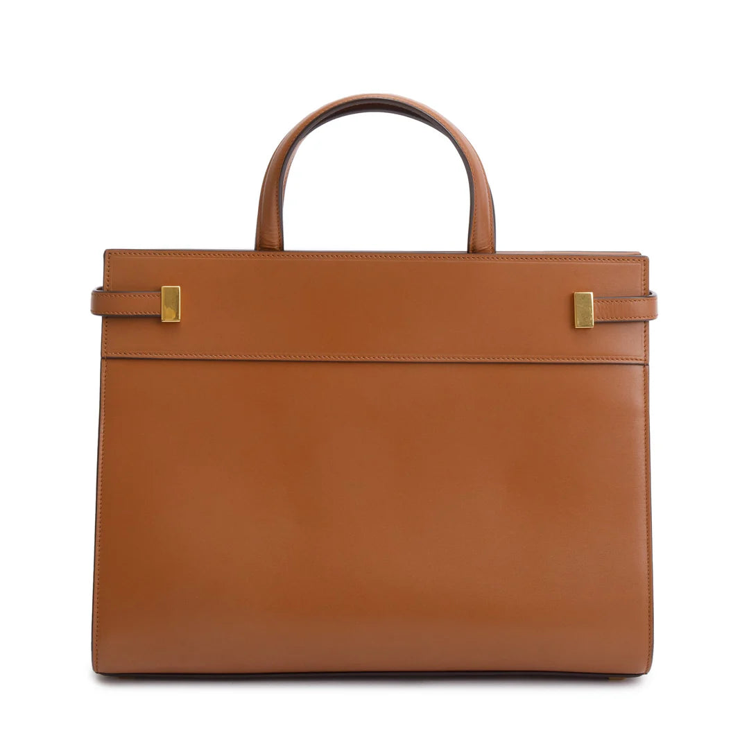 2021 Brown Manhattan Tote Bag w/ Receipt