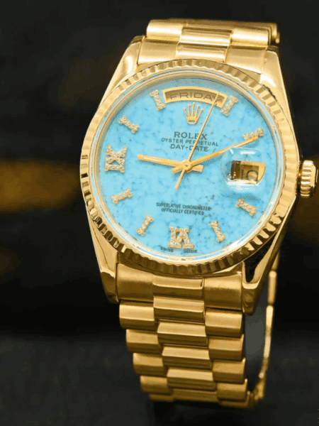 Rolex President Day-Date 36mm - Turquoise Coeur Cult Core