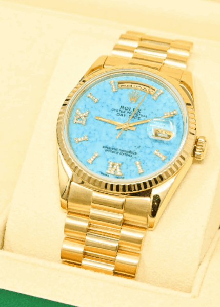 Rolex President Day-Date 36mm - Turquoise Coeur Cult Core