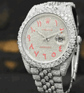 Rolex Datejust 41mm - Jubilee Honeycomb Red Arabic