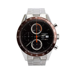 Stainless Steel Carrera Calibre 16 41 MM Automatic Chronograph Watch Brown Dial CV2013-3