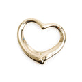 Elsa Peretti 18k Yellow Gold 36 MM Open Heart Pendant w/ Box