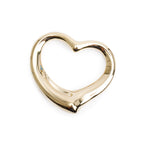 Elsa Peretti 18k Yellow Gold 36 MM Open Heart Pendant w/ Box