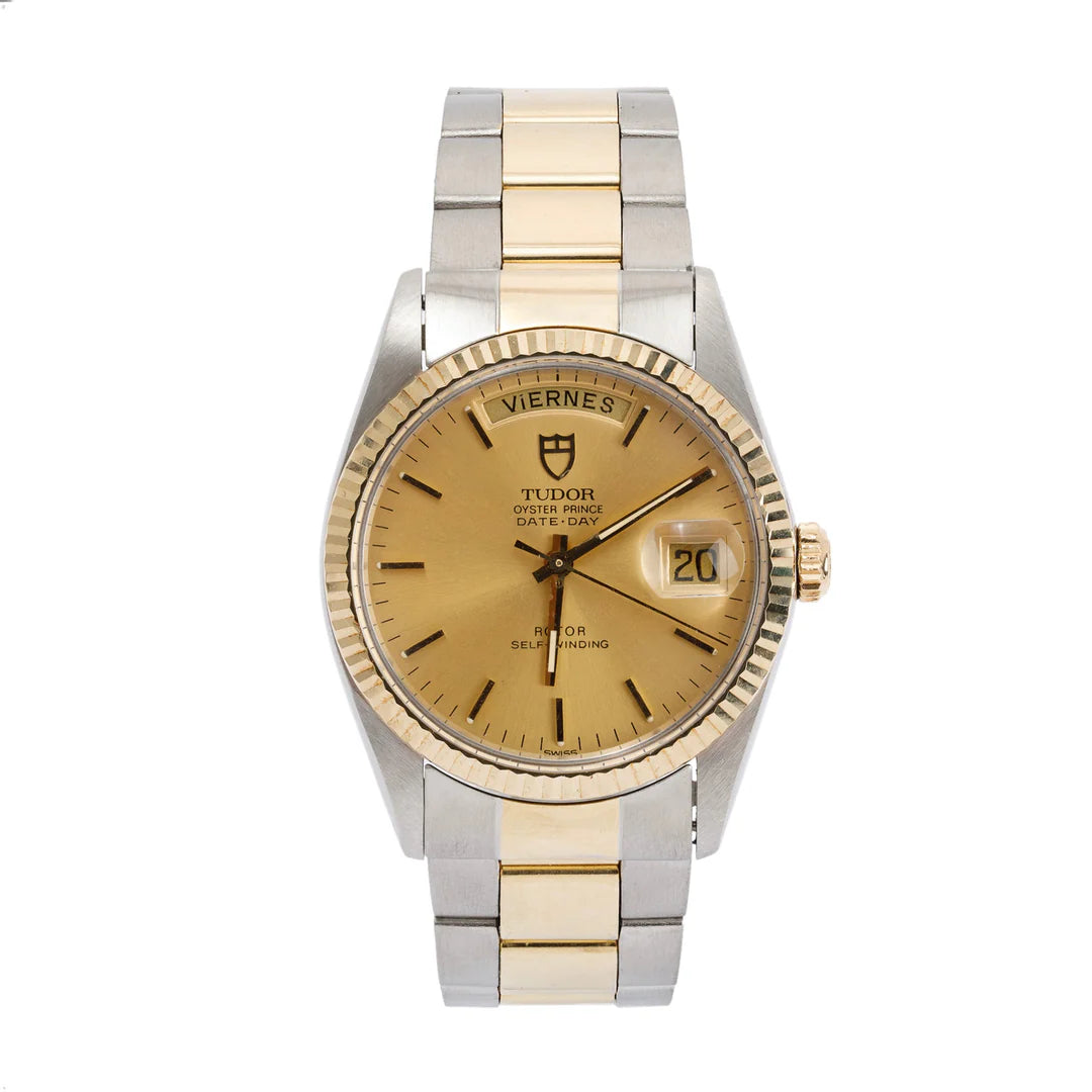 Two-Tone Oyster Prince Date Day 36 MM Automatic Watch