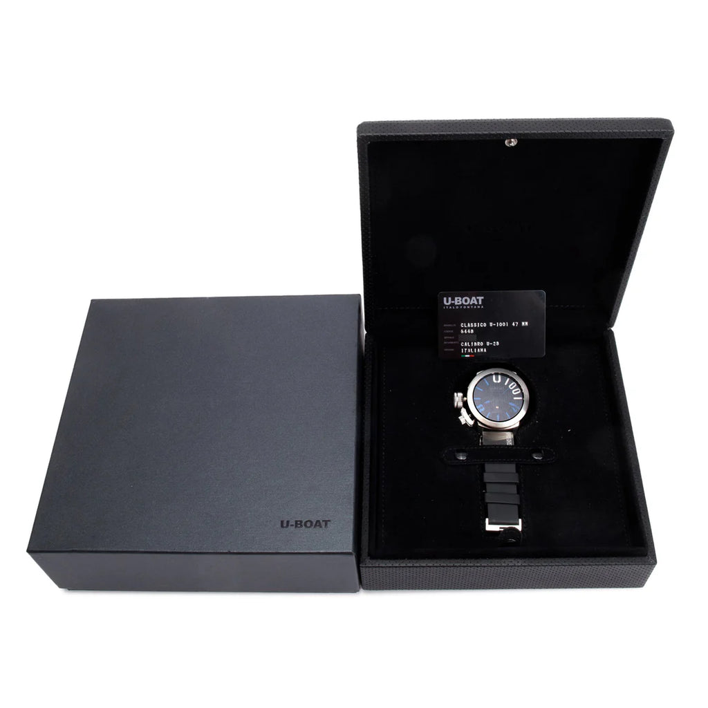 Stainless Steel Limited Edition Classico U1001 47MM Automatic Watch w/ Box &amp; Papers Coeur Cult Core