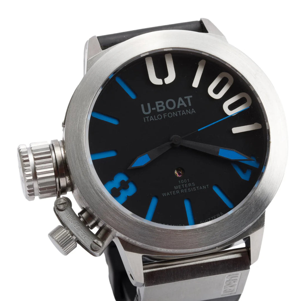 Stainless Steel Limited Edition Classico U1001 47MM Automatic Watch w/ Box &amp; Papers Coeur Cult Core