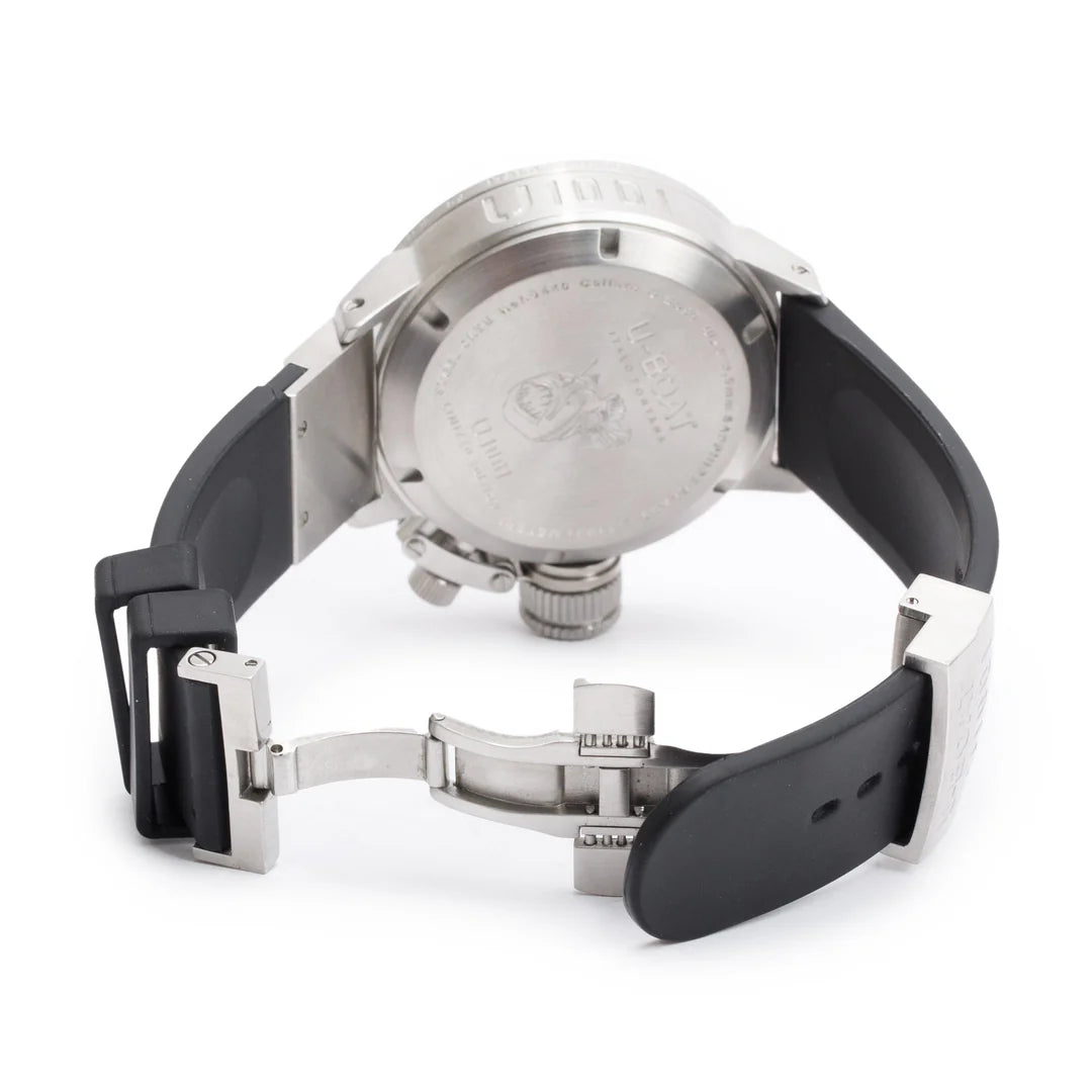 Stainless Steel Limited Edition Classico U1001 47MM Automatic Watch w/ Box &amp; Papers Coeur Cult Core