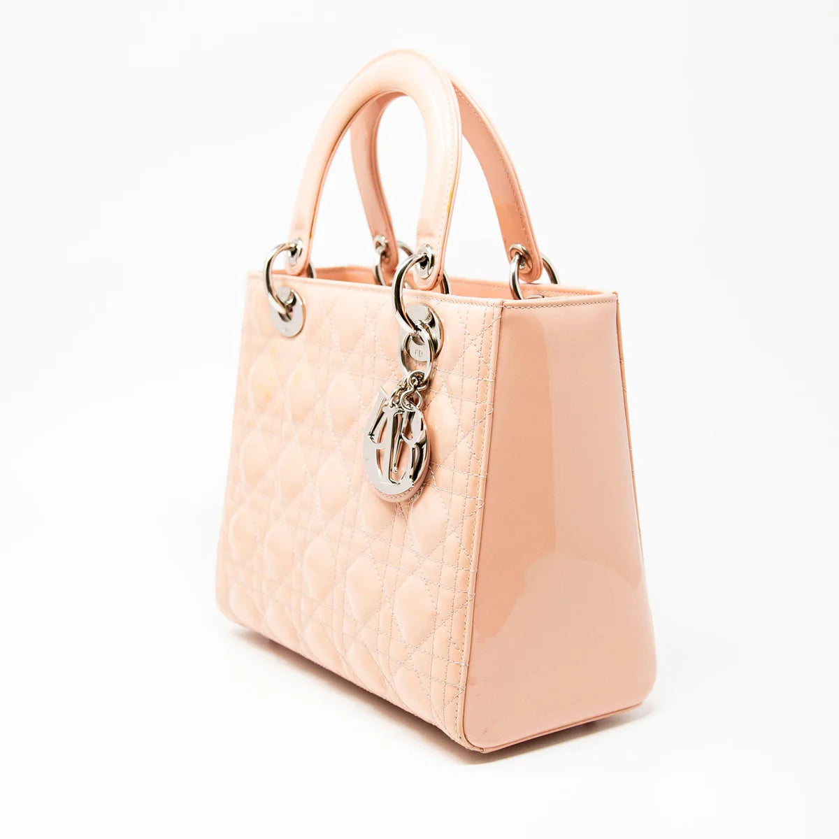 Dior Nude Patent Medium Lady Dior Coeur Cult Core