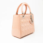Dior Nude Patent Medium Lady Dior Coeur Cult Core