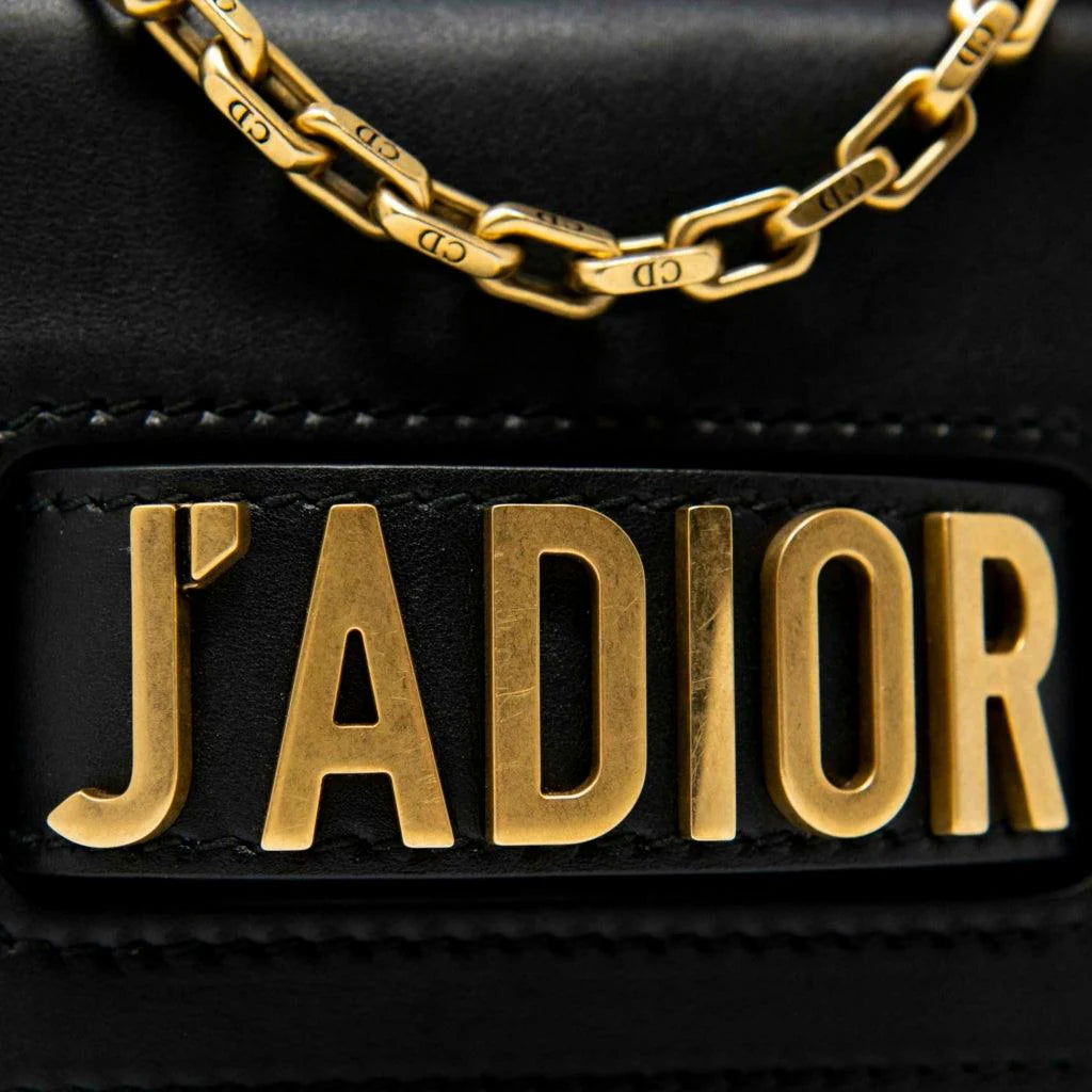 Dior Black Mini J'Adior Flap Coeur Cult Core