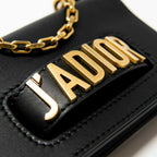 Dior Black Mini J'Adior Flap Coeur Cult Core