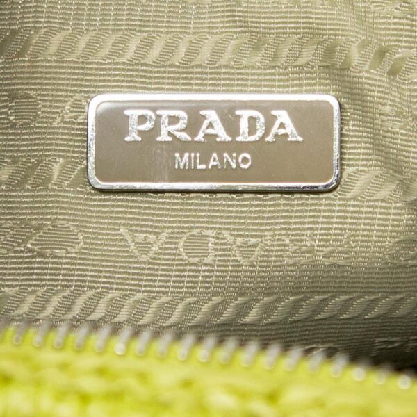 Prada Yellow Crochet Triangle Bag Coeur Cult Core