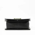 Chanel Black Patent Small Boy Bag Coeur Cult Core