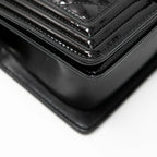 Chanel Black Patent Small Boy Bag Coeur Cult Core