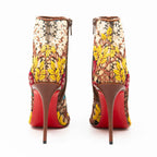 Christian Louboutin Miss Tennis Butterfly Booties 37 Coeur Cult Core