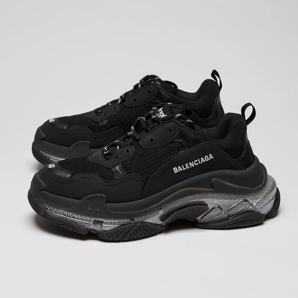 Balenciaga Black Triple S Trainer's Size 40