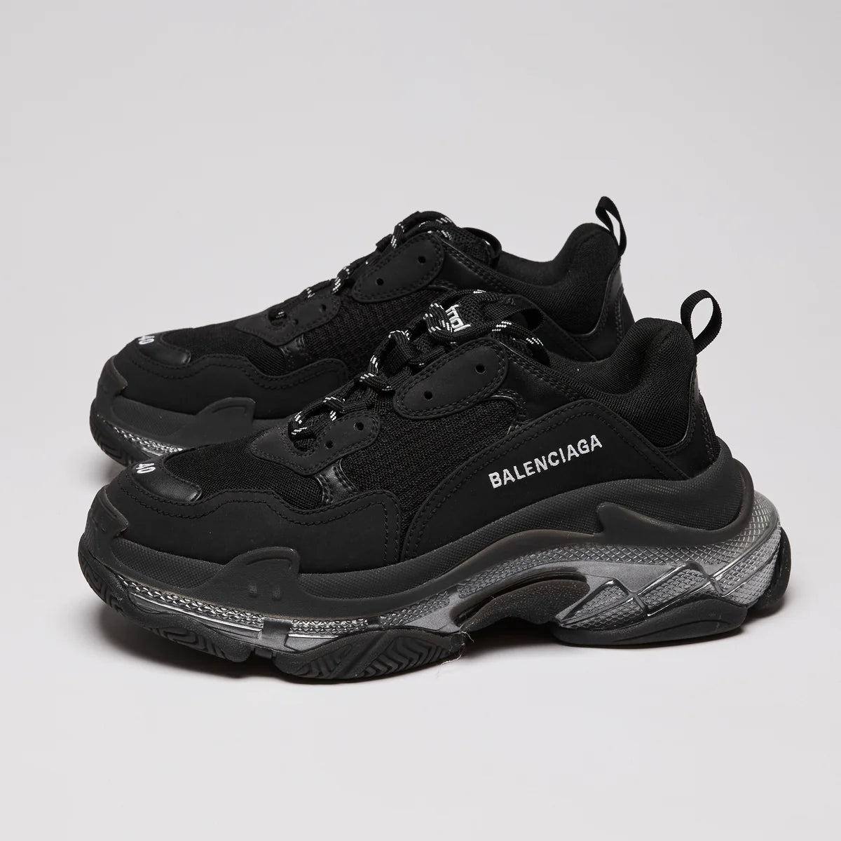 Balenciaga Black Triple S Trainer's Size 40