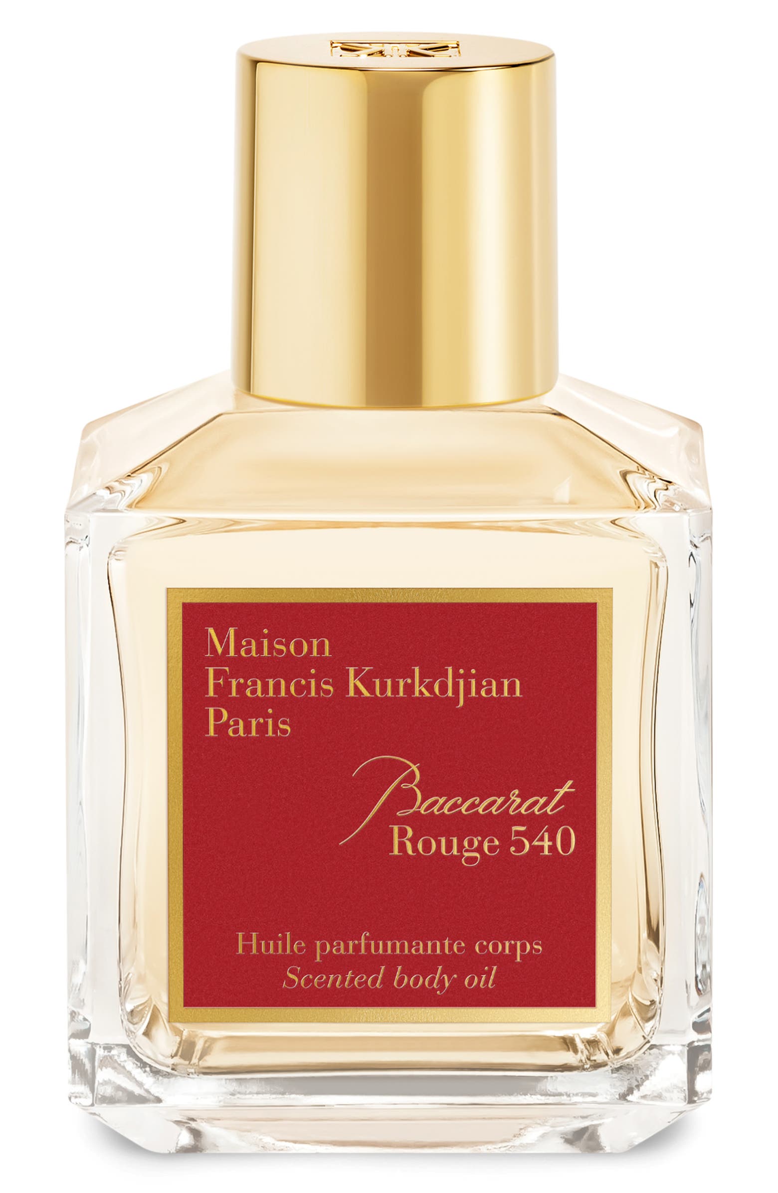 Baccarat Rouge 540 Body Oil
