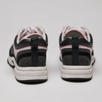 Pre-Loved Chanel™ Tweed Suede Calfskin Sneakers Gray Pink Size 36