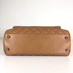 Caviar Coco Handle Bag - Caramel Coeur Cult Core