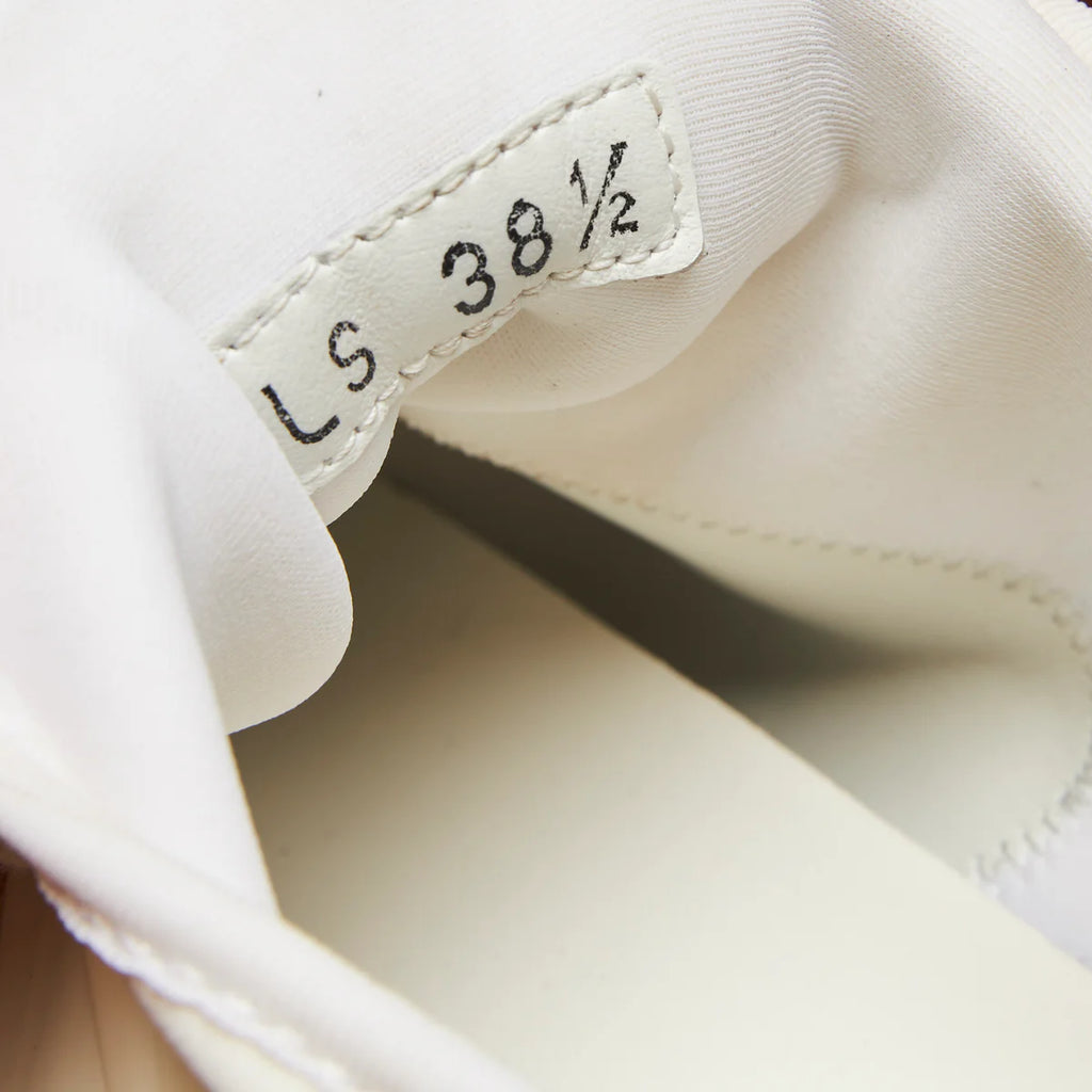 Dior D-Connect White Technical Fabric Sneakers Size 38.5