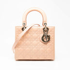 Dior Nude Patent Medium Lady Dior Coeur Cult Core