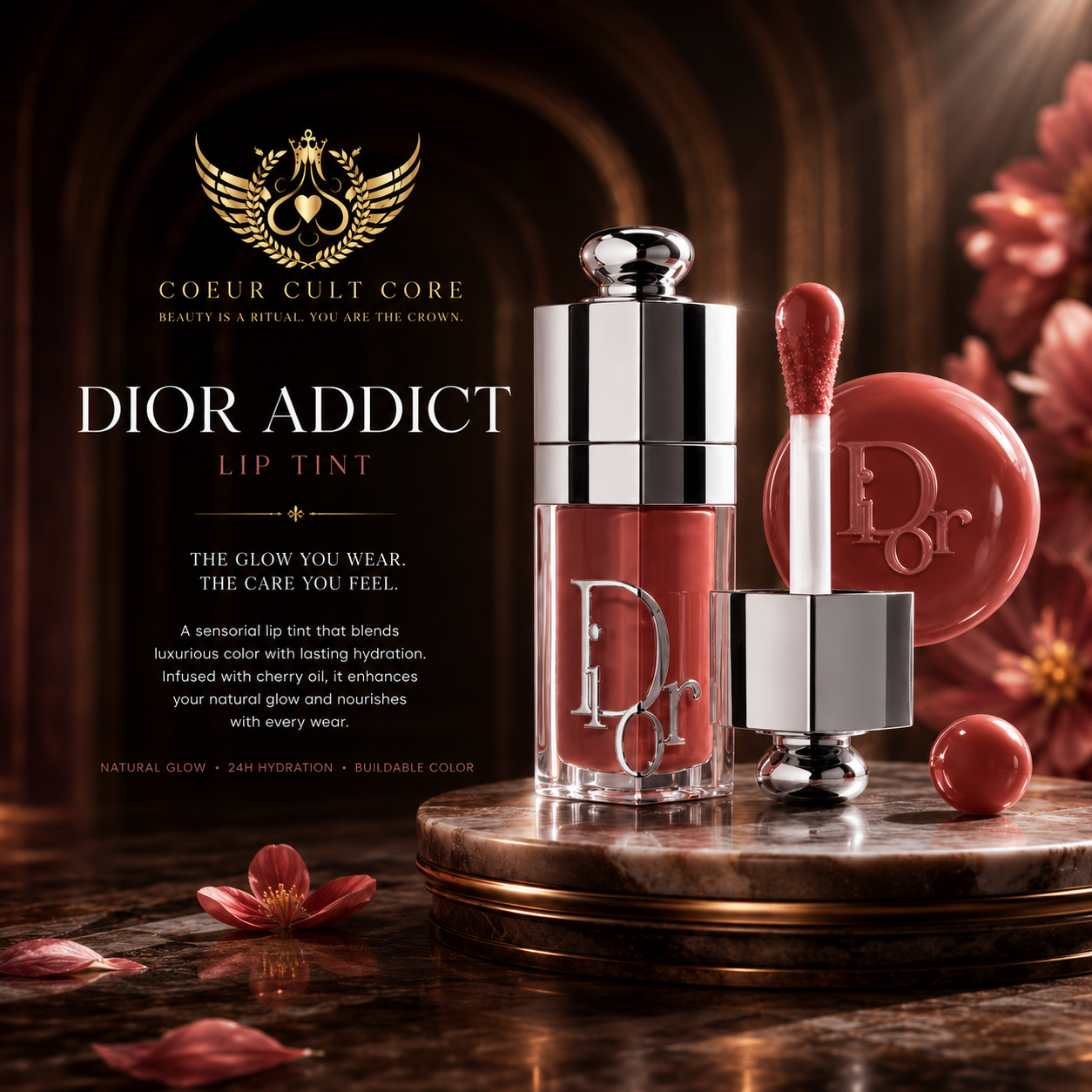'Dior Addict Lip Glow Oil Coeur Cult Core