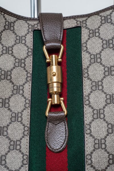 Gucci x Balenciaga Jackie Hobo Bag Coeur Cult Core