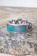 Silver Turquoise Silver Chain Ring (8 US/16) Coeur Cult Core