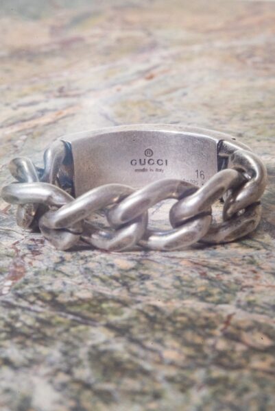 Silver Turquoise Silver Chain Ring (8 US/16) Coeur Cult Core