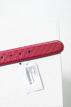 Dark Red Micro GG Belt Coeur Cult Core