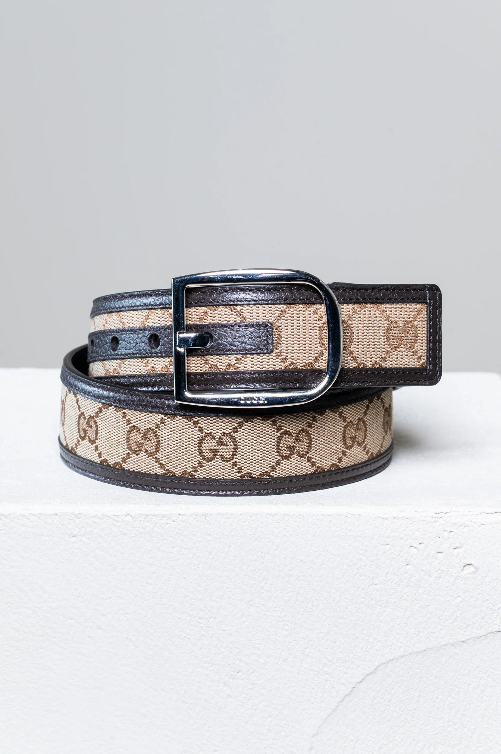 GG Supreme Canvas Belt Coeur Cult Core