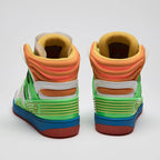 Gucci Demetra Multicolor High-Top Sneakers Size 35 Coeur Cult Core