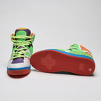 Gucci Demetra Multicolor High-Top Sneakers Size 35 Coeur Cult Core