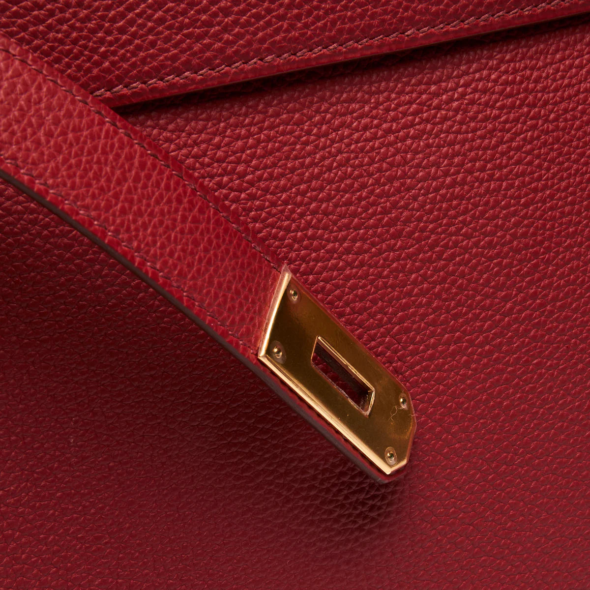 Rouge Garance Togo Leather Kelly 40