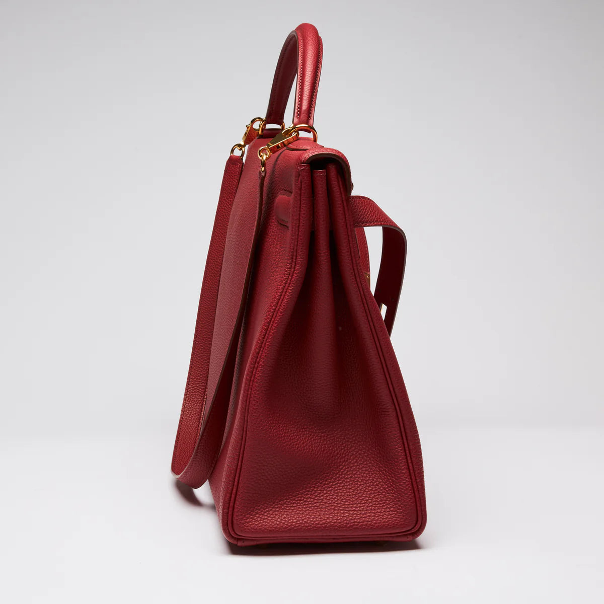Rouge Garance Togo Leather Kelly 40