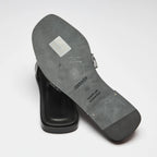 Hermes Limited Edition Silver Embroidered Oran Sandals Size 35
