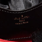 LV Red Twist Leather Crossbody Bag W/ Gold LV Lock Coeur Cult Core