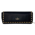 Valentino Black Rockstud Bracelet Clutch Coeur Cult Core