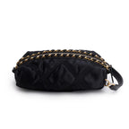 2021 Black Nylon Grosgrain Lifestyle Pouch w/ Sleep Mask &amp; Authenticity Card
